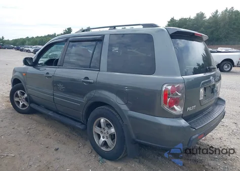 2007 Honda Pilot Ex-L from USA, damaged, VIN 5FNYF18767B026915